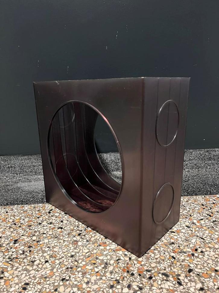 Schweizer Design LP Vinylhouder/platenbak Space-Age, Huis en Inrichting, Woonaccessoires | Overige, Gebruikt, Ophalen of Verzenden