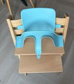 Stokke Tripp Trapp babyset (lichtblauw - aqua), Ophalen, Zo goed als nieuw, Meegroeistoel