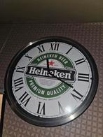 Te koop heineken klok, Ophalen of Verzenden, Heineken