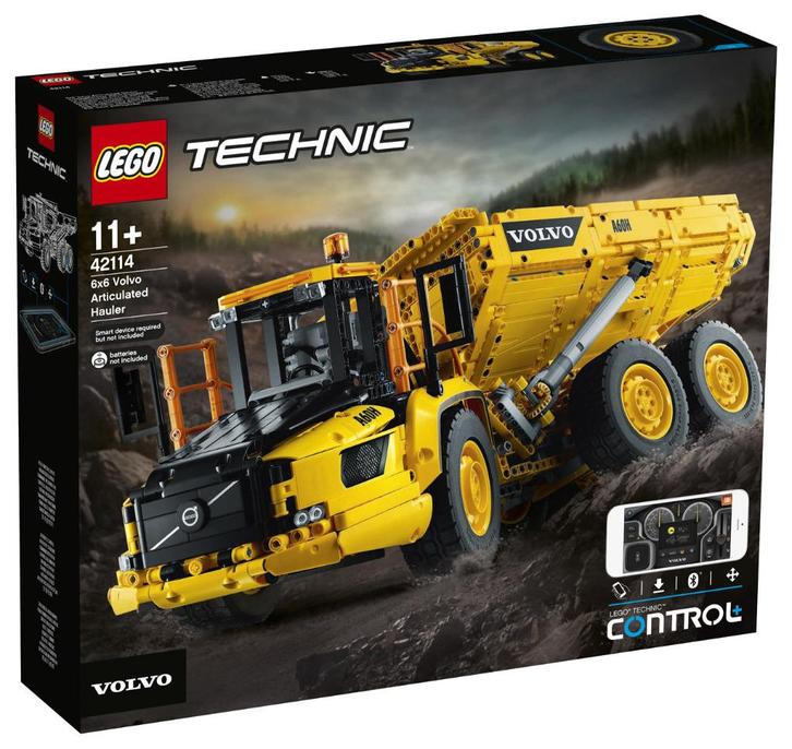 LEGO Technic 42114 Volvo 6x6 Truck Kieptrailer Dumper 2193dl, Kinderen en Baby's, Speelgoed | Duplo en Lego, Nieuw, Lego, Complete set