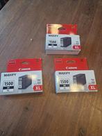 3x canon maxify 1500xl zwart, Ophalen of Verzenden, Zo goed als nieuw