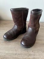 Te koop, uggs laarsjes bruin leer maat 31 als nieuw, Ophalen of Verzenden, Zo goed als nieuw, Meisje, Laarzen