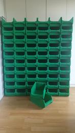 62 Nieuwe groene Magazijnbakken , afmeting 35x20x15 cm, Ophalen, Nieuw, Bak of Kist, Minder dan 35 cm