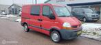 Renault Master T28 2.5 dCi L1H1 DC DUBBEL CABINE AUTOMAAT, Auto's, 101 pk, Gebruikt, 4 cilinders, 2000 kg