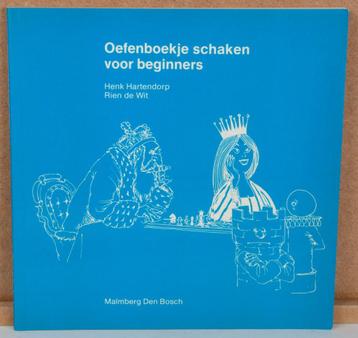 Oefenboekje schaken voor beginners beschikbaar voor biedingen
