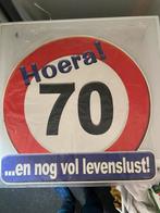 Sticker ‘70’, Ophalen, Nieuw, Feestartikel