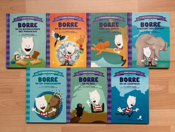 7 BORRE boekjes nieuwstaat! beschikbaar voor biedingen