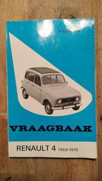 renault 4 vraagbaak olyslager, Auto diversen, Handleidingen en Instructieboekjes, Ophalen of Verzenden