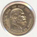 Nederland gouden tientje 1877 Willem 3, Ophalen of Verzenden, Goud