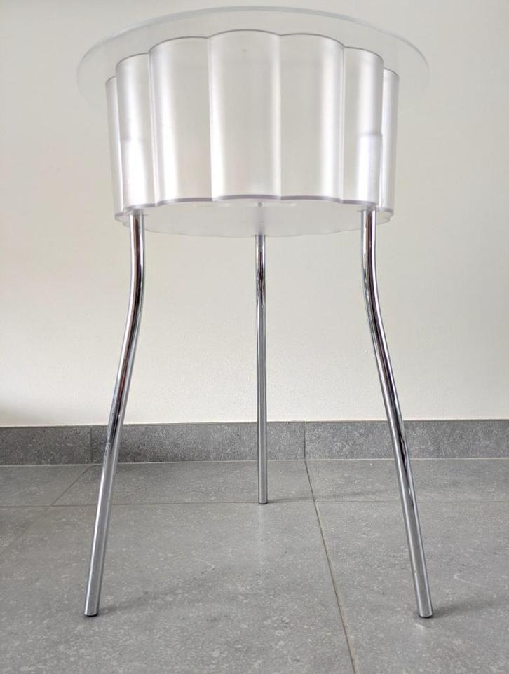 Vintage IKEA Hatten fourniturenkastje / kralen kastje., Huis en Inrichting, Tafels | Bijzettafels, Rond, 45 tot 60 cm, Minder dan 55 cm