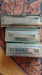 Hohner mondharmonica. Drie stuks een prijs, Muziek en Instrumenten, Blaasinstrumenten | Mondharmonica's, Ophalen of Verzenden