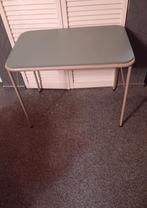 vintage tafeltje jaren 50/60 , Lemafa Denhaag., Ophalen of Verzenden, Gebruikt, Rechthoekig, Hout