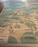 Oude schoolplaat Nederland voor en ten tijde der Romeinen, Ophalen, Aardrijkskunde