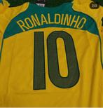 Retro Ronaldinho Brazilië Shirt - Nieuw! (S-XXL), Geel, Nike, Nieuw, Overige maten