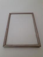 Fotolijst* 13x18, lijst zilverkleurig metaal/reliëf stipjes, Ophalen of Verzenden, Gebruikt