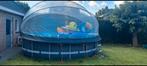 Zwembad met koepel 488x110 cm, Ophalen, Gebruikt, 80 tot 120 cm, Rond