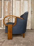 Art Deco Fauteuil , jaren ‘20/‘30. Antiek. Uniek. Exclusief., Ophalen, Hout, -, -