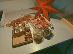 Kerstballen, piek, slinger, papieren kerstster samen € 5.00, Diversen, Kerst, Ophalen