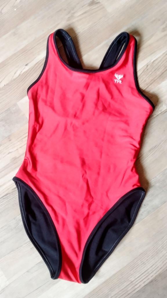 TYR omkeerbaar sportbadpak M/38, Kleding | Dames, Badmode en Zwemkleding, Zo goed als nieuw, Badpak, Rood, Ophalen of Verzenden