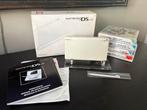Nintendo DS Lite in doos, met games, Spelcomputers en Games, Spelcomputers | Nintendo DS, Wit, Ophalen of Verzenden, DS Lite, Gebruikt