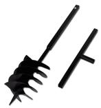 Grondboor schroefboor boor + handvat 200 mm GRATIS BEZORGD!, Verzenden, Nieuw, Grondboor