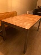 Eiken eettafel 160x90cm, Huis en Inrichting, Tafels | Eettafels, Ophalen, Gebruikt, 200 cm of meer, 50 tot 100 cm