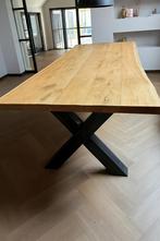 Eettafel 260 cm, Ophalen, Zo goed als nieuw, Rechthoekig, 200 cm of meer
