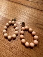 Poespas oorbellen Gabrielle drop, Ophalen of Verzenden, Zo goed als nieuw, Roze, Knopjes of Stekers