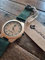 Nieuwe Woodwatch Maplewood Groen Horloge, Sieraden, Tassen en Uiterlijk, Ophalen of Verzenden, Nieuw