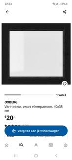 3 x Oxberg vitrinedeurtjes, Huis en Inrichting, Ophalen, Minder dan 50 cm, Zo goed als nieuw, Minder dan 100 cm