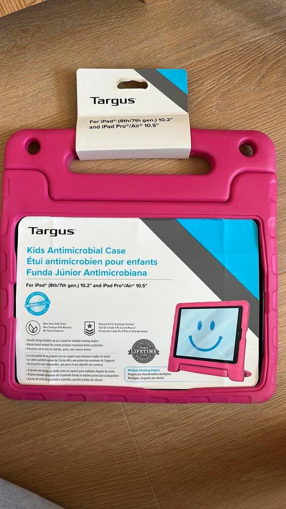 iPad kinderhoes roze Targus THD51208GL, Computers en Software, Tablet-hoezen, Nieuw, Bescherming voor- en achterkant, 10 inch