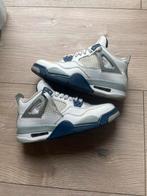 Nike air jordan 4 retro white midnight navy, Kleding | Heren, Schoenen, Wit, Ophalen of Verzenden, Sneakers of Gympen, Gedragen