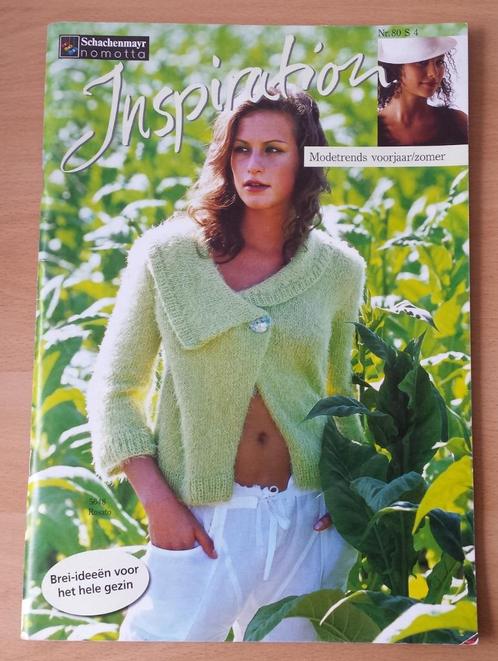 Breien - Inspiration nr.80 - Nomotta - voorjaar/zomer, Hobby en Vrije tijd, Breien en Haken, Gebruikt, Breien, Patroon of Boek