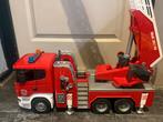 Bruder Scania Brandweer Ladderwagen DLK 23/12, Ophalen, Zo goed als nieuw, Jongen of Meisje