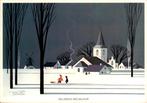 VHK, twee kinderen bij dorp, Frans van Lamsweerde, Verzenden, 1960 tot 1980, Gelopen, Feest(dag)