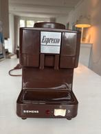 Vintage Siemens Espresso Apparaat, Witgoed en Apparatuur, Koffiezetapparaten, Afneembaar waterreservoir, Gebruikt, Espresso apparaat