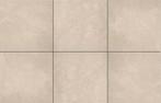 VOORRAAD Keramische tuintegel Bari Leisteen Beige 60x60x3 cm, Keramiek, Nieuw, Ophalen of Verzenden, 10 m² of meer