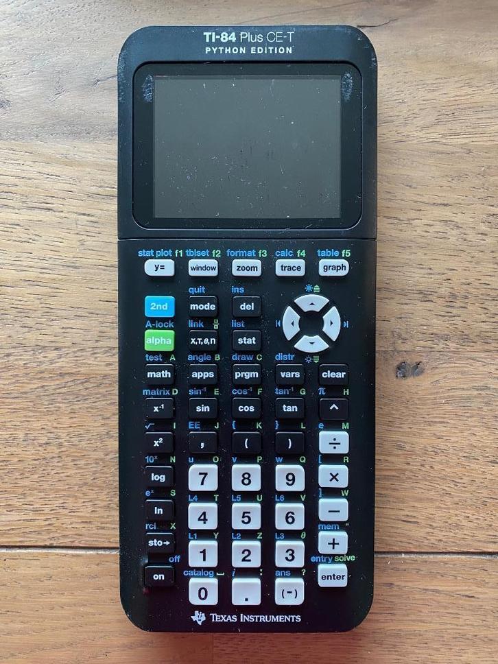 Rekenmachine / calculator  Python Edition TI-84 plus, Diversen, Rekenmachines, Zo goed als nieuw, Ophalen of Verzenden