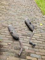 Uitlaat origineel Honda NX650 Dominator dubbel, Ophalen of Verzenden, Gebruikt