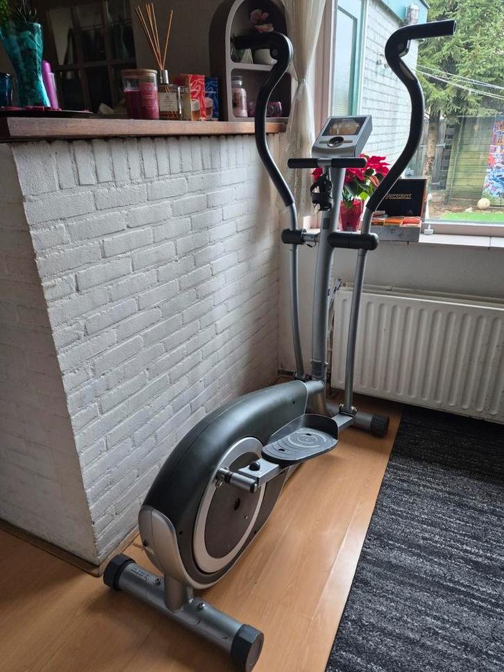 Crosstrainer te koop - Goede conditie!, Sport en Fitness, Fitnessapparatuur, Gebruikt, Crosstrainer, Armen, Benen, Buik, Rug, Metaal