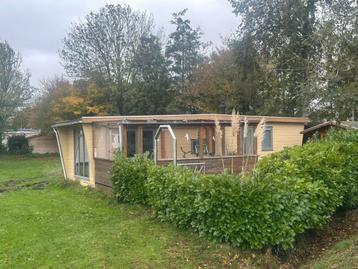 Chalet 2 slaapkamers dubbel glas incl. Transport beschikbaar voor biedingen