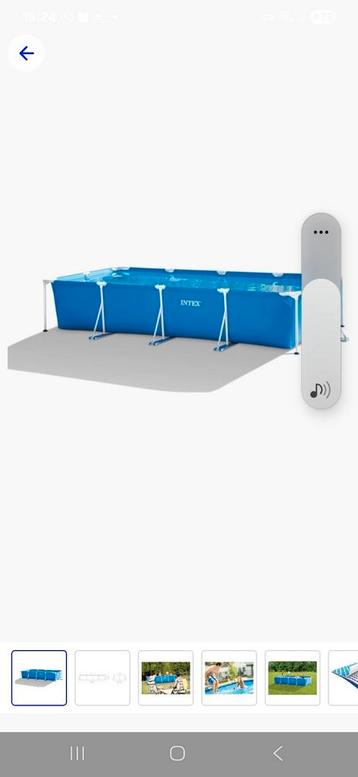 intex zwembad 4.50x2.20x84 beschikbaar voor biedingen