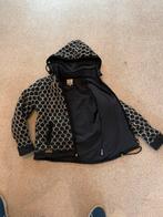 Wollen gevoerd vest/jas mt 140 zgan, Ophalen of Verzenden, Zo goed als nieuw, Jongen of Meisje, Trui of Vest