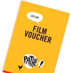 Pathe bioscoopkaartjes, Eén persoon, Vrijkaartje alle films
