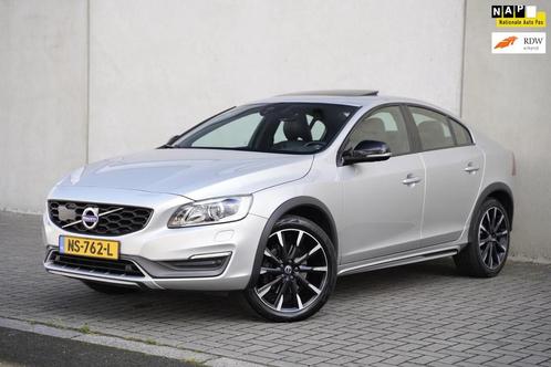 Volvo S60 Cross Country 2.0 D4 Nordic+, Leder Automaat, NAP, Auto's, Volvo, Bedrijf, Te koop, S60, ABS, Achteruitrijcamera, Airbags
