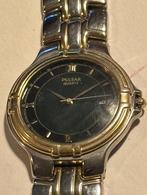 Vintage PULSAR Quartz heren horloge, Gebruikt, Ophalen of Verzenden, Vintage horloge