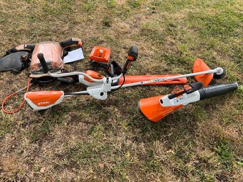 Complete proff 🍀  Stihl Accu set De Voordeligste🍀🍀, Tuin en Terras, Hand-tuingereedschap, Gebruikt, Overige soorten, Ophalen