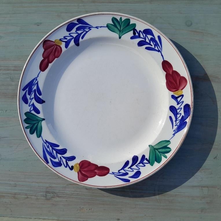 Boerenbont borden, Huis en Inrichting, Keuken | Servies, Ophalen of Verzenden, Zo goed als nieuw, Bord(en), Aardewerk