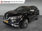 Nissan Qashqai 1.3 DIG-T Tekna + Pano dak / Trekhaak, Auto's, Gebruikt, Euro 6, 4 cilinders, Zwart