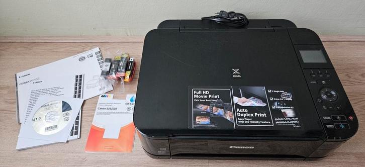 Canon MG5150 All-in-One Printer + Inkt, Computers en Software, Printers, Gebruikt, All-in-one, Inkjetprinter, Kleur printen, Kopieren